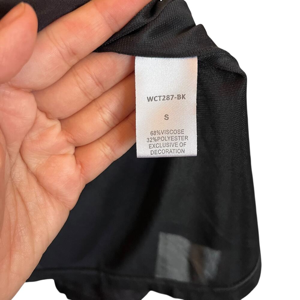 Thml Embroidered Flutter Sleeve Mini Shift Dress … - image 8